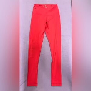 Tesla Women's high waist Vibrant coral Leggings